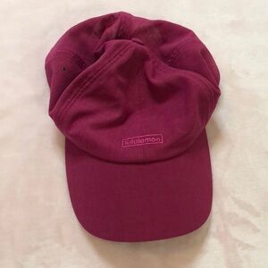 Lululemon Pink Fuchsia Cap Hat OS
Available until 6/1/25 sold